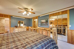 House (4 Bedrooms) | Interior - Hill City Log Cabin Along Newton Creek! (Hill City)