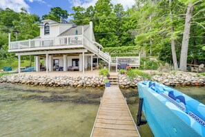 Cottage (3 Bedrooms) | Interior - Updated Glen Arbor Cottage on Lake: Dock & Mooring (Glen Arbor)