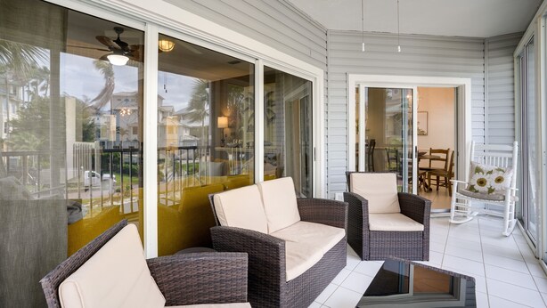 Terrace/patio - Bonita Springs Vacation Rental: Walk to Beach (Bonita Springs)