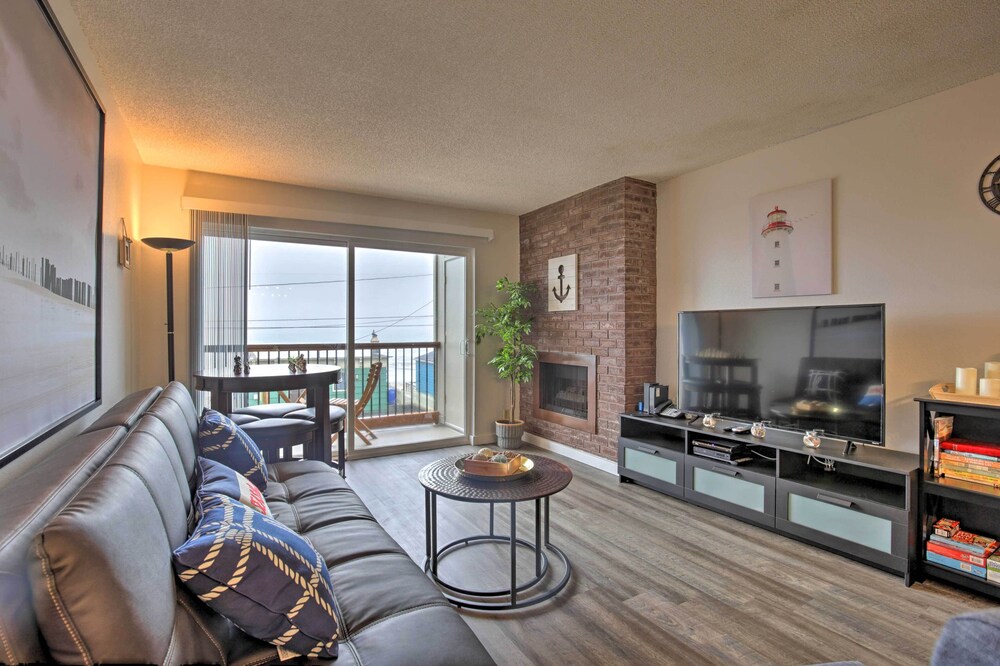 'seas The Day' Lincoln City Condo Steps From Beach