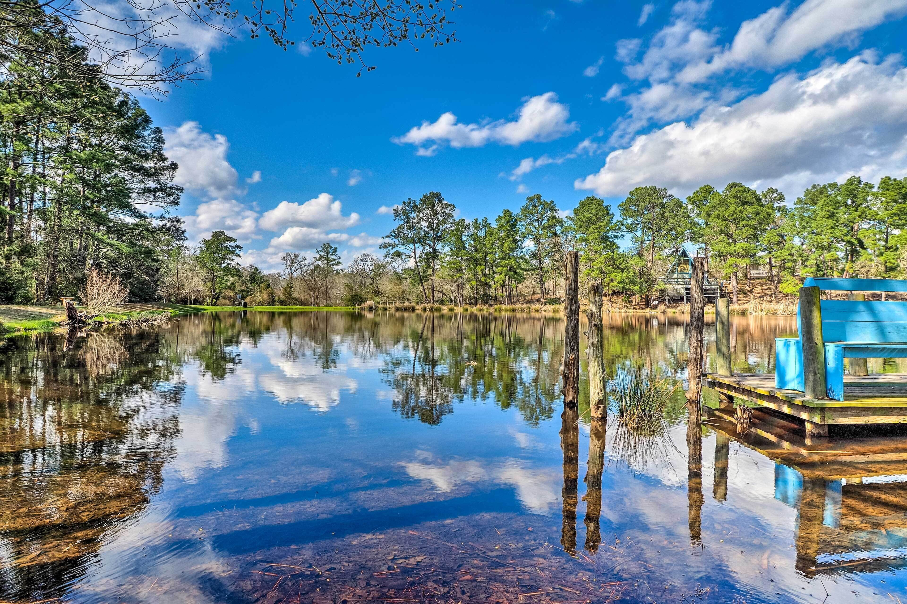 Spacious La Grange Retreat w/ Dock on Lake Siesta