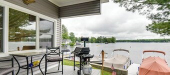 Scenic Little Ossipee Lake Retreat w/ Grill!