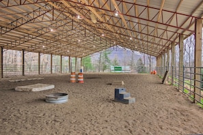 House (1 Bedroom) | Interior - 7 Mi to Downtown Morganton: Cabin w/ Fire Pit! (Morganton)