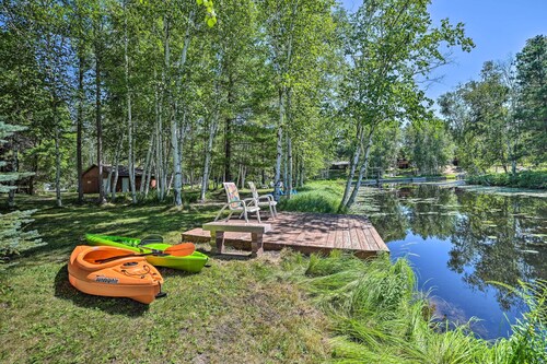Atlanta Waterfront Cabin w/ Dock & Kayaks!