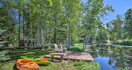 Atlanta Waterfront Cabin w/ Dock & Kayaks!