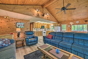 House (4 Bedrooms) | Interior - Atlanta Waterfront Cabin w/ Dock & Kayaks! (Atlanta)
