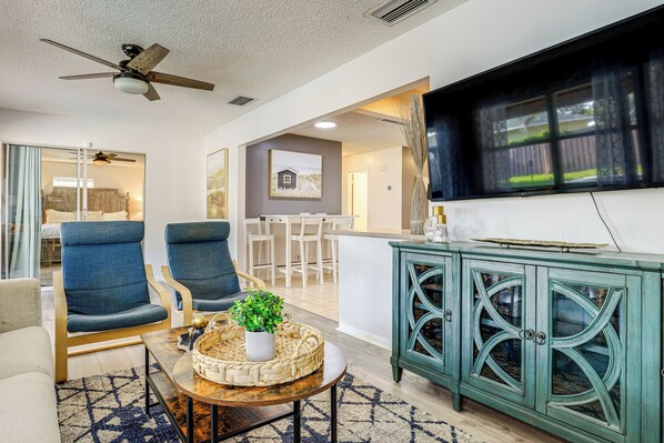 House (3 Bedrooms) | Interior - Pool, Game Room & Fire Table: Stuart Oasis (Stuart)