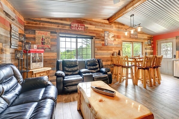 House (2 Bedrooms) | Interior - Lakeside Cabin w/ Fire Pit: Near Pine Point Park! (Holcombe)