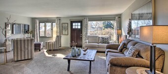 Cozy Choteau Home w/ Fire Pit, Grill, Yard!