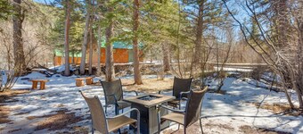 科羅拉多山區庫查拉斯河畔度假屋！