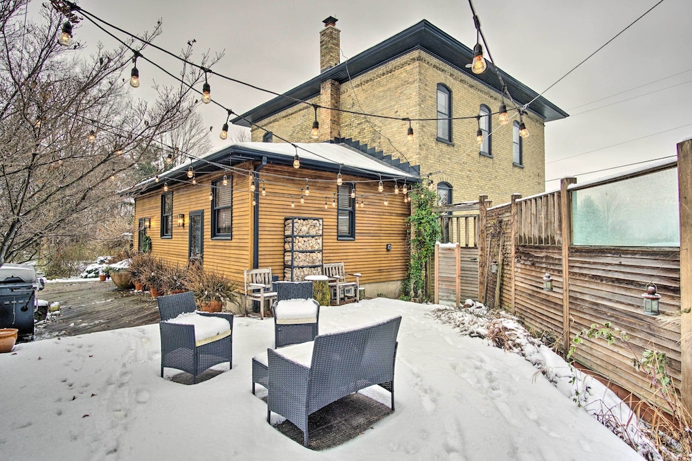 Historic Michigan Farmhouse w/ Grill & Fire Pit!