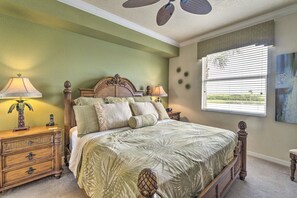 Apartment (2 Bedrooms) | 2 bedrooms, desk, laptop workspace, bed sheets - Classy River Strand Condo w/ Country Club Access! (Bradenton)