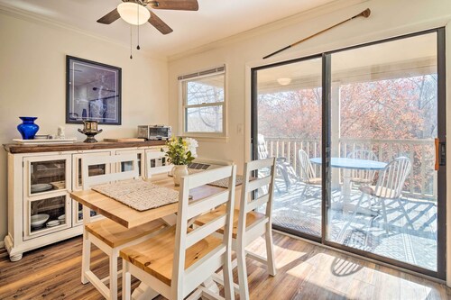 Balcony + Pool Access! Couples Escape in Lake Lure