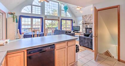 Near Hiking: Lakefront Albrightsville Home w/ Deck