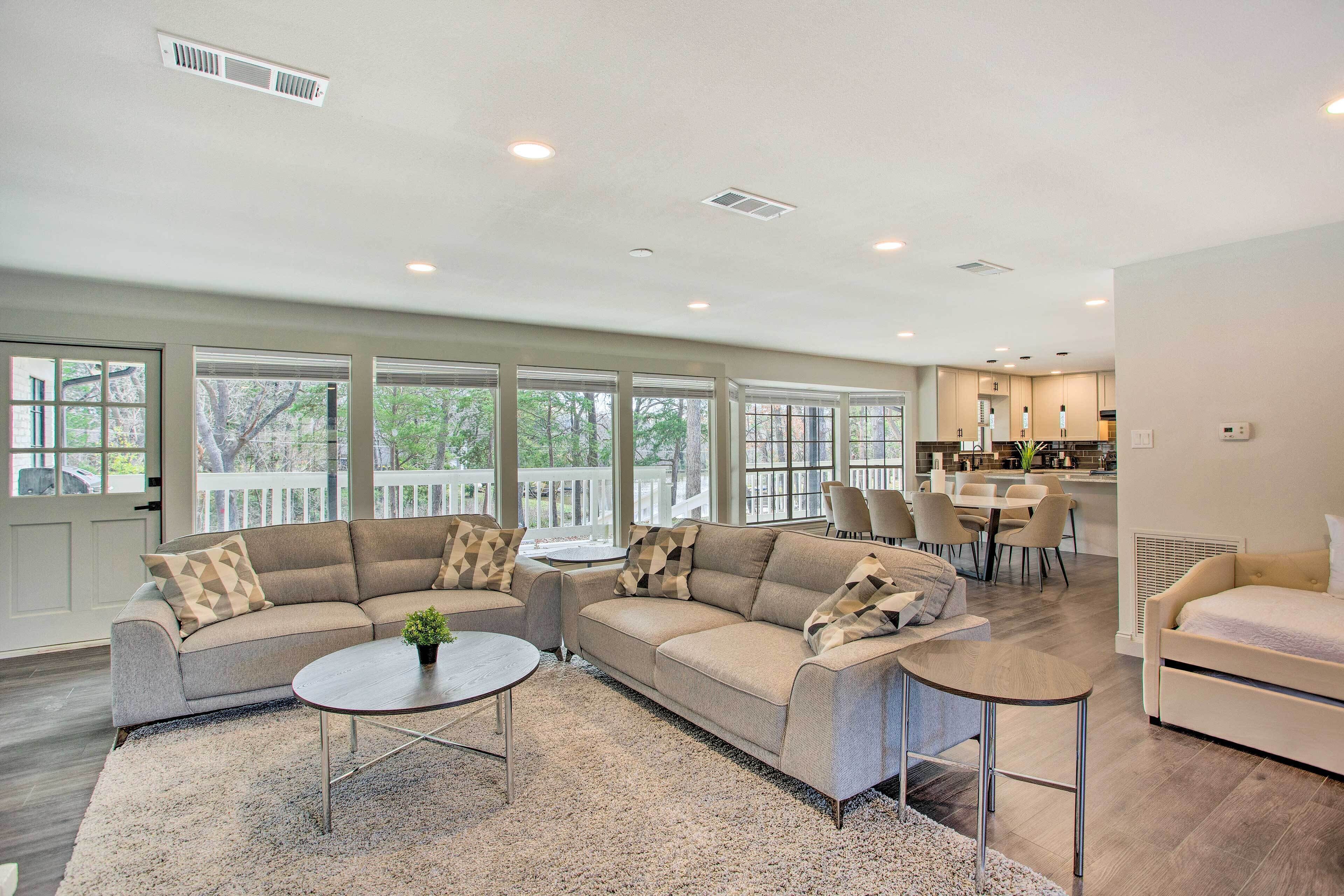 Charming Sherman Home w/ Spacious Yard & Pond