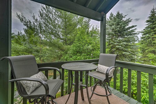 Lake Placid Gem w/ Patio & Views < 1 Mi to Beach!