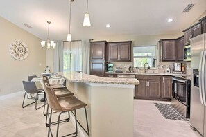 House (3 Bedrooms) | Interior - Warm Heated Pool! Coastal Home Near Port Charlotte (North Port)