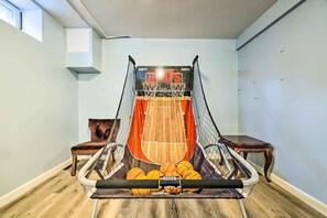 House (5 Bedrooms) | Interior - Hot Tub, Game Room: Peaceful Poconos Home! (Long Pond)