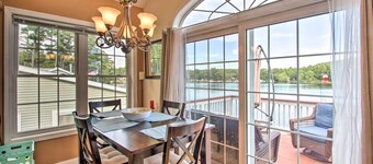 Waterside Haven on Milton Pond w/ Deck & Boat Dock