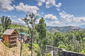 House (2 Bedrooms) | Interior - Hot Tub, Game Room, Decks: Cabin in Gatlinburg (Gatlinburg)