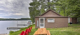 Lakefront Minocqua Cabin w/ Dock, Wifi & AC
