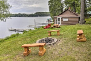 House (2 Bedrooms) | Interior - Lakefront Minocqua Cabin w/ Dock & Fire Pit! (Minocqua)