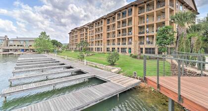 Lake LBJ Condo w/ Balcony & Shared Boat Docks