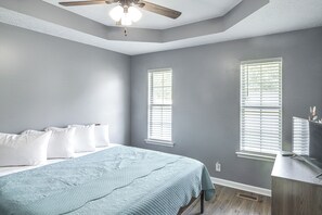 House (4 Bedrooms) | Interior - Above-ground Pool & Backyard at Murfreesboro Home! (Murfreesboro)