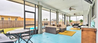 Mexico Beach Retreat w/ Grill & Private Pool!