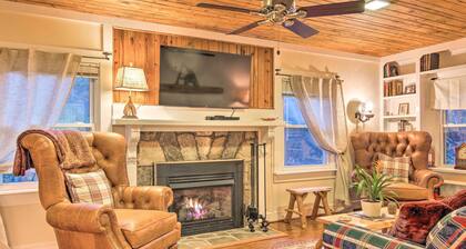 Mtn Views + Fire Pit: Serene Chimney Rock Abode