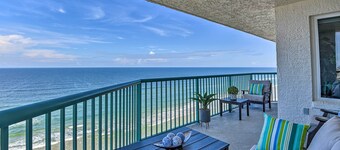 Luxe Daytona Beach Resort Retreat w/ Ocean Views!