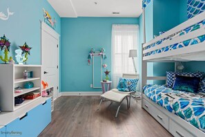 Apartment (5 Bedrooms) | Interior - Luxe Condo w/ Game Area, Walk to Beach & Boardwalk (Wildwood)