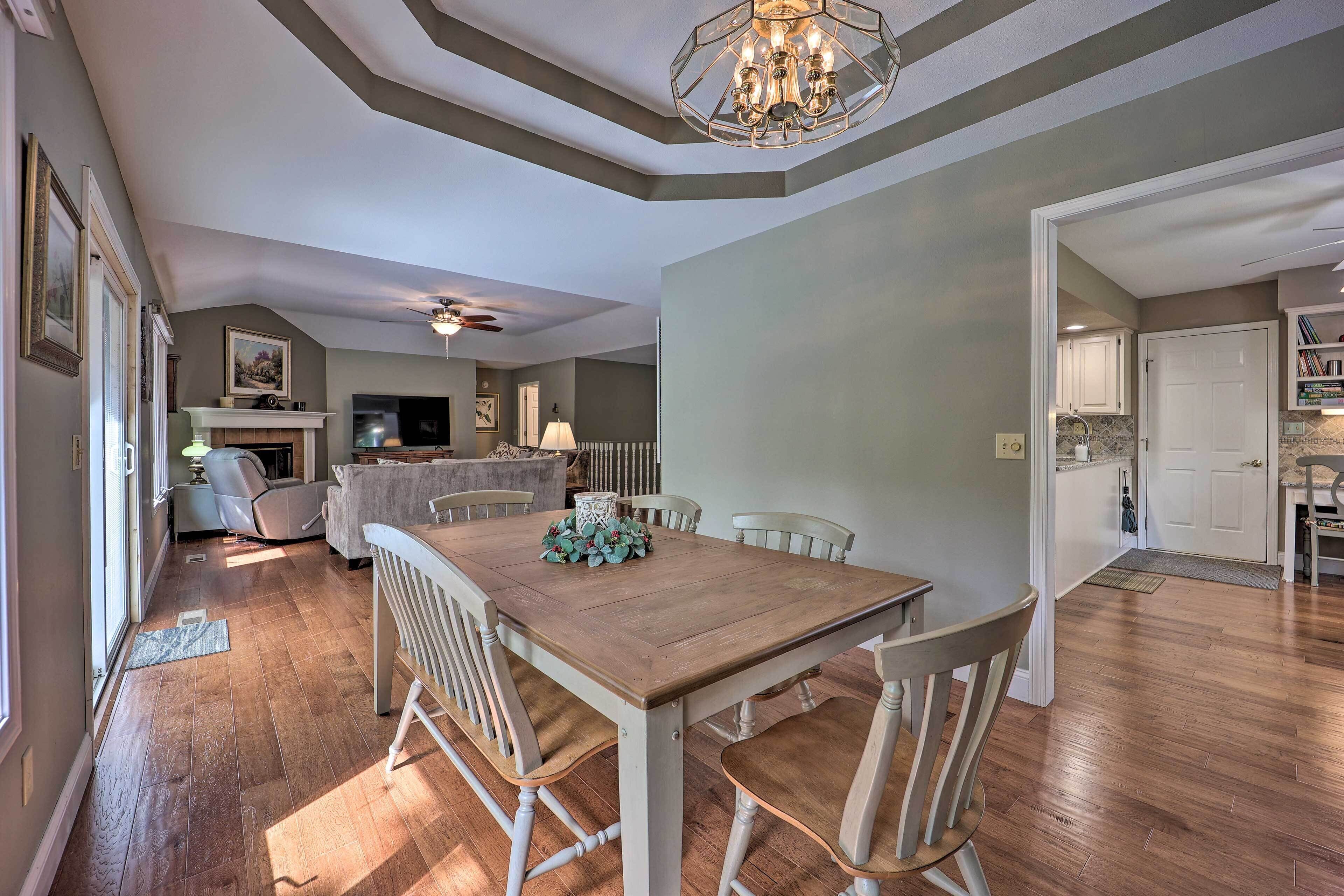 Lakefront Getaway w/ Private Dock & Kayaks!