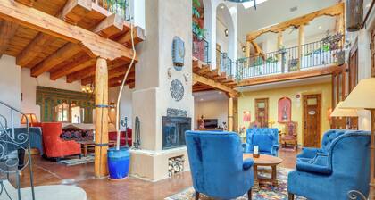 Los Cerrillos Hillside Hacienda on 65 Acres!