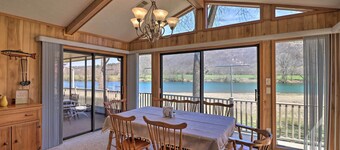 Scenic Riverview Getaway w/ Screened Porch!