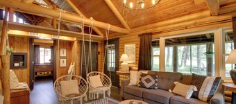 1 Mi to Beach & Lake: Breezy Point Cabin w/ Yard!