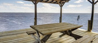 Renovated Crescent Lake Escape w/ Waterfront Deck!