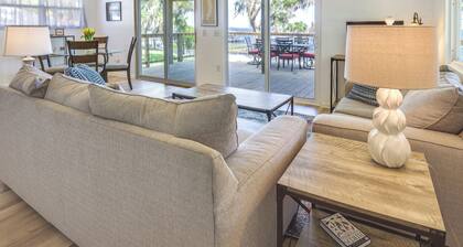 Renovated Crescent Lake Escape w/ Waterfront Deck!