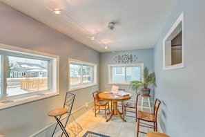 House (3 Bedrooms) | Interior - Elegant Stone Cottage: Steps to Crystal Lake Beach (Beulah)