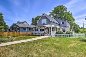 House (3 Bedrooms) | Interior - Elegant Stone Cottage: Steps to Crystal Lake Beach (Beulah)