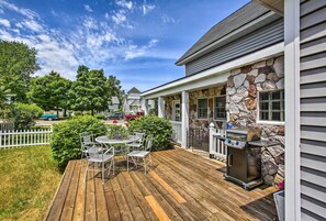 House (3 Bedrooms) | Interior - Elegant Stone Cottage: Steps to Crystal Lake Beach (Beulah)