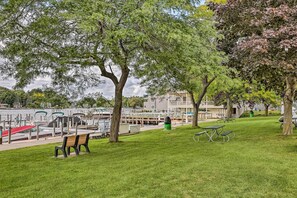 House (4 Bedrooms) | Interior - Charming Pentwater Home w/ Fire Pit & Yard! (Pentwater)