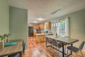 House (4 Bedrooms) | Interior - Charming Pentwater Home w/ Fire Pit & Yard! (Pentwater)