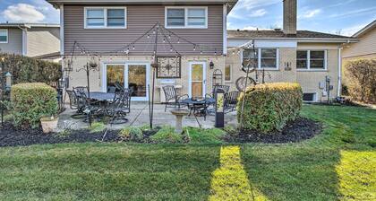 Elegant Mount Prospect Home w/ Fire Pit!