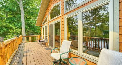 Four-season Lake Cabin w/ Canoe & Paddle Boat!