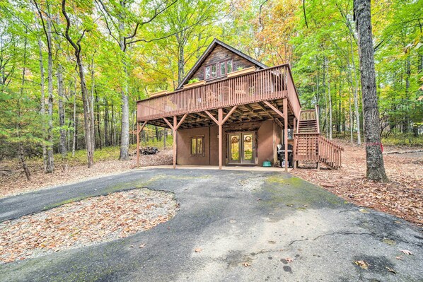 House (3 Bedrooms) | Interior - Chic Brevard Cabin - Nature, Trails, & Water! (Brevard)