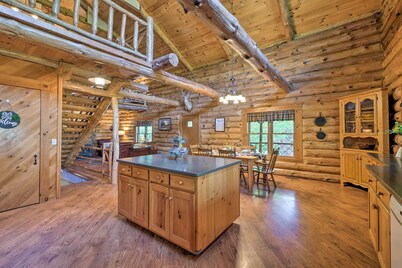 'the Red Pine Cabin' w/ Private Pond & Dock!