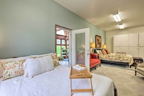 1 Schlafzimmer, Bügeleisen/Bügelbrett, Bettwäsche
