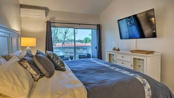 Apartamento (1 Bedroom) | 1 quarto, ferros/tábuas de passar roupa, berços grátis, roupa de cama