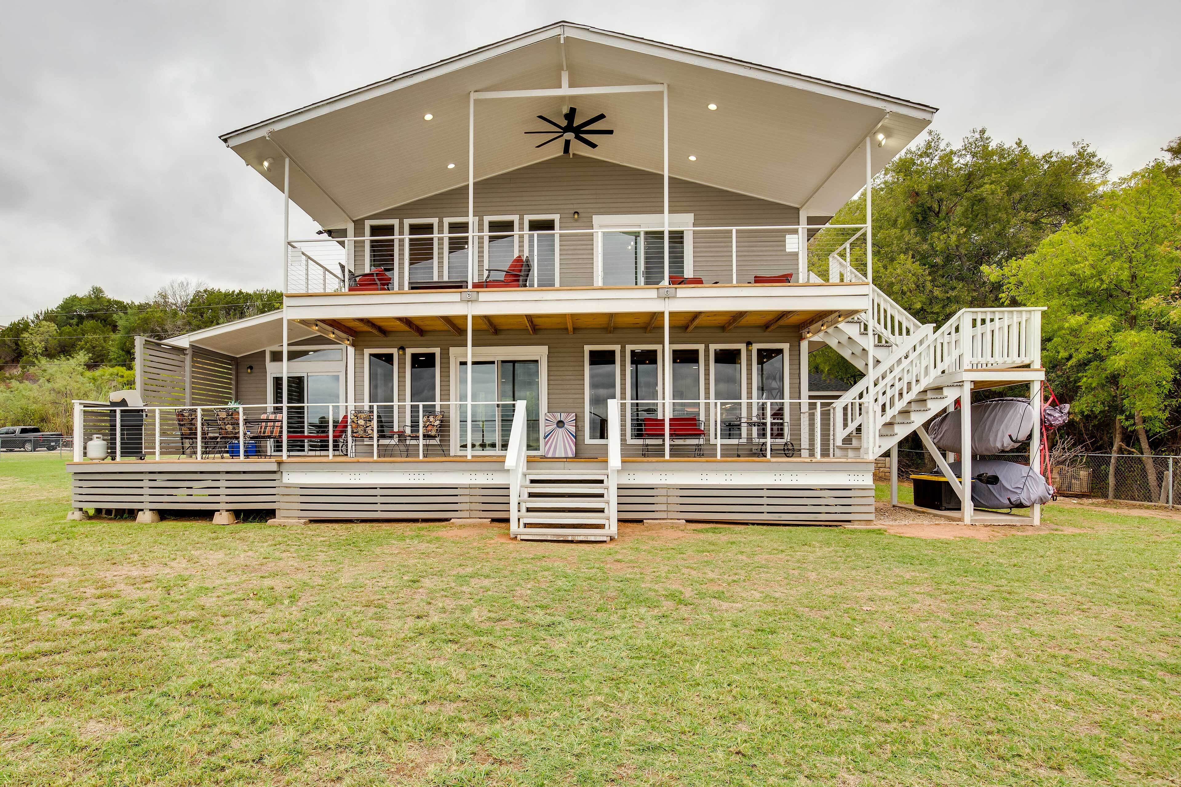 Waterfront House w/ Decks, Dock + Boat Slip!